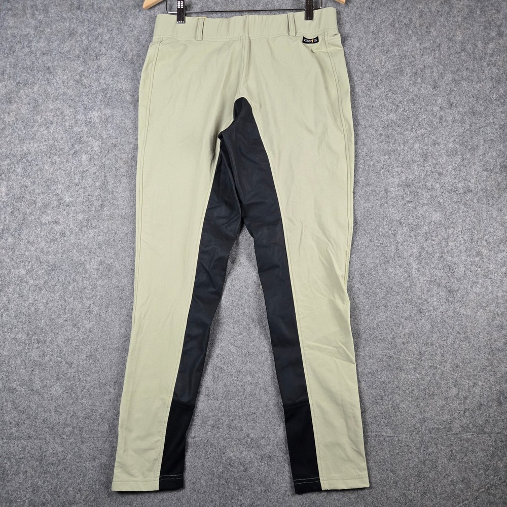Kerrits Fullseat Riding Breeches Womens XL Tan Equestrian Horseback Riding New - Picture 1 of 13